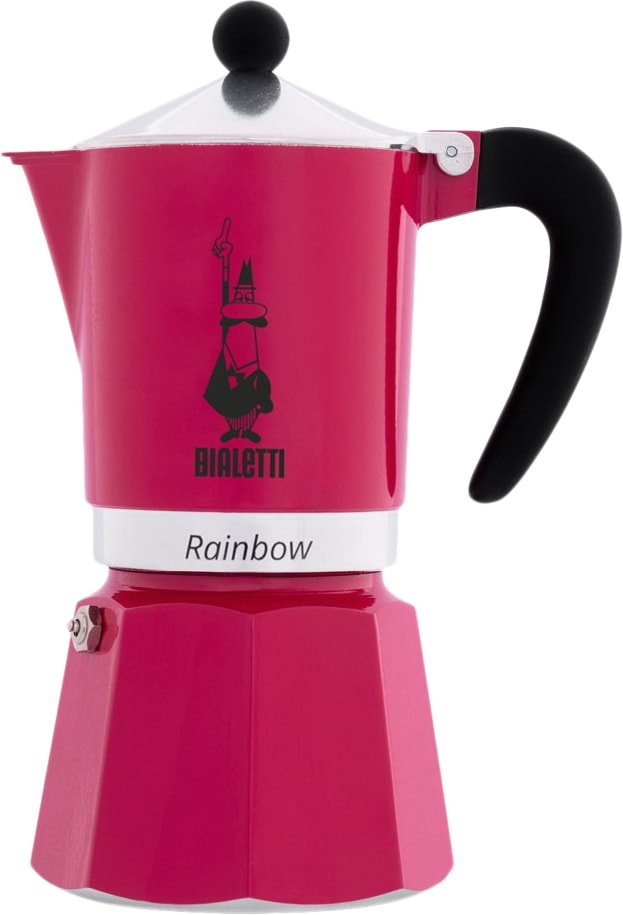 

Гейзерная кофеварка Bialetti Rainbow (6 порций, фуксия)