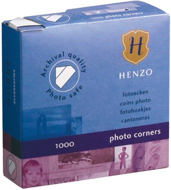 Henzo Фотоуголки 18.310.00 (1000 шт, прозрачный)