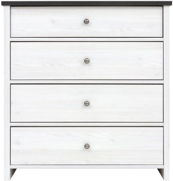 Комод Black Red White Порто KOM4S (джанни/сосна ларико)