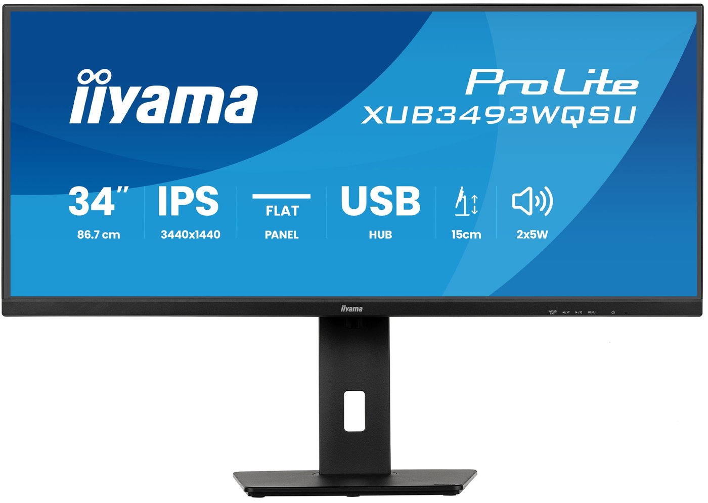 Монитор iiyama ProLite XUB3493WQSU-B6