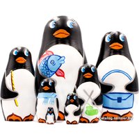 Развивающая игра Брестская Фабрика Сувениров Cемья пингвинов (набор 7 шт)
