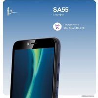 Телефон F+ SA55 2GB/16GB (синий)