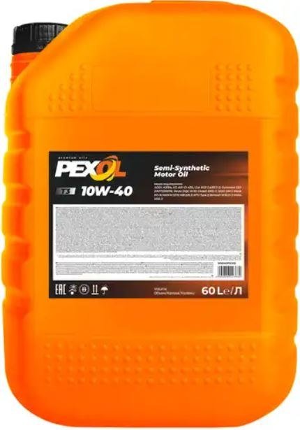 

Моторное масло Pexol T3 10W-40 A3/B4 E7 CI-4 60л