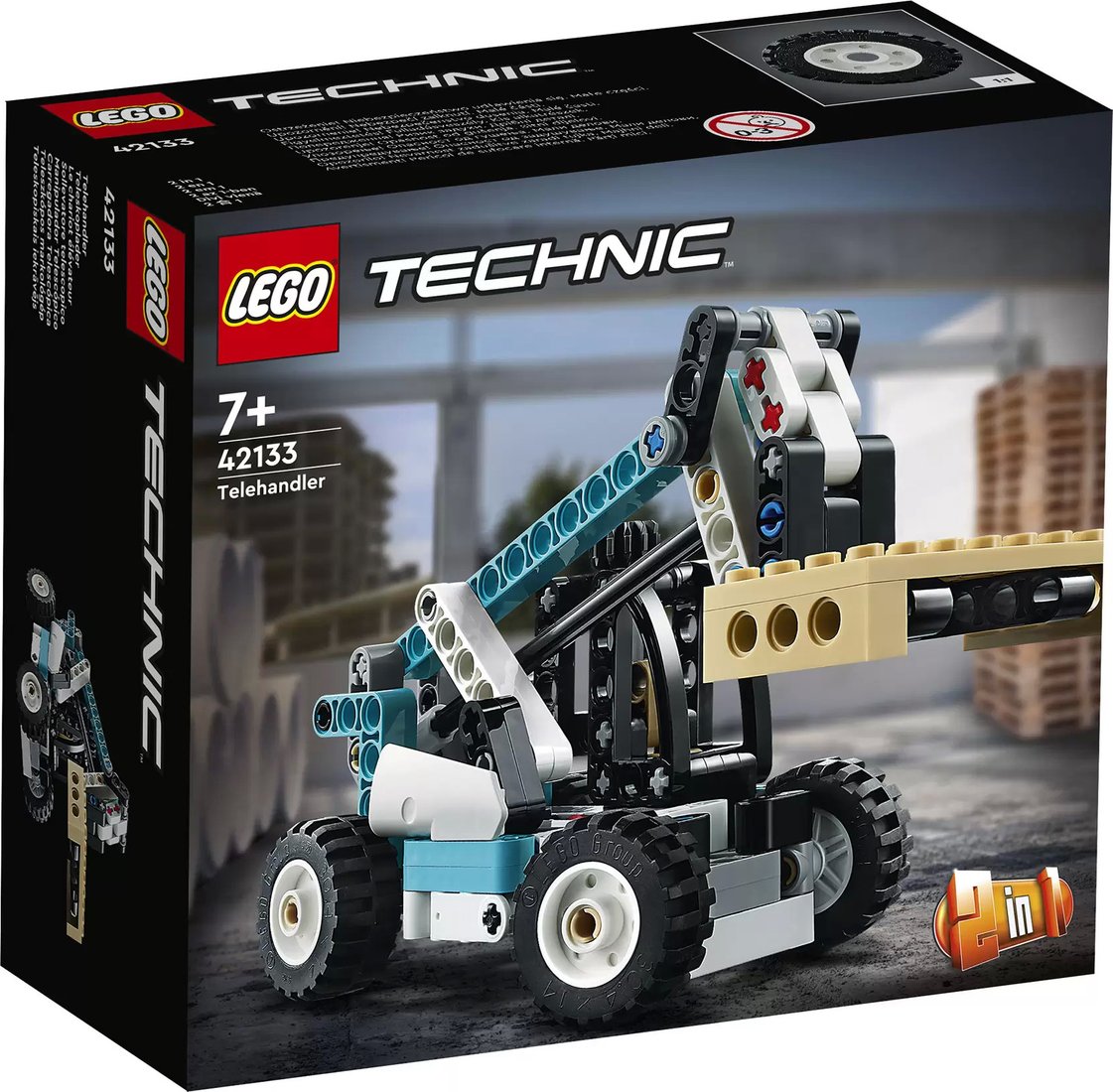 

Конструктор LEGO Technic 42133 Телескопический погрузчик