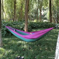 Туристический гамак Sundays DR001 TBD0572218901A (фиолетовый/темно-зеленый)