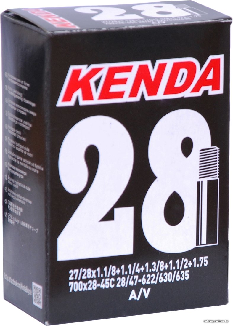 Велокамера KENDA Universal 28/47-622/630/635 700x28-45C [511317]