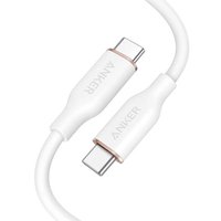 Кабель Anker PowerLine III Flow 643 A8552 USB Type-C - USB Type-C 240W (0.9 м, белый)
