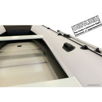 Моторно-килевая лодка Polar Bird Eagle PB-420E ПБ17 стеклокомпозит (черный/желтый)