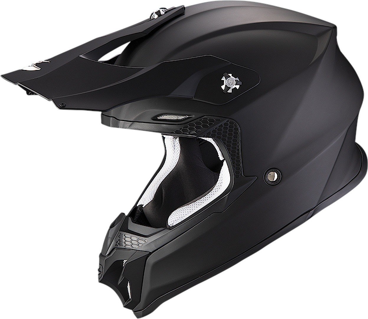 

Мотошлем Scorpion Exo VX-16 Evo Air Solid (р. S, черный матовый)