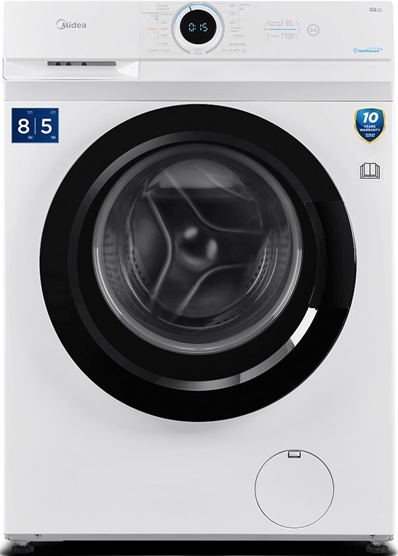

Стирально-сушильная машина Midea Lunar MF100D80BS/W-RU