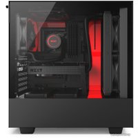 Корпус NZXT H500 (черный/красный)
