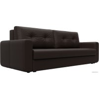 Диван Лига диванов Лига-031 121276 (экокожа коричневый)