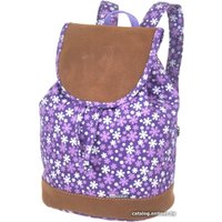 Городской рюкзак Asgard Р-5490 (снежинки, фиолетовый)