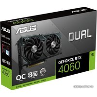 Видеокарта ASUS Dual GeForce RTX 4060 OC Edition 8GB GDDR6 DUAL-RTX4060-O8G