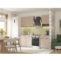 Готовая кухня Arvento АНТА-плюс 1.6м (капучино)