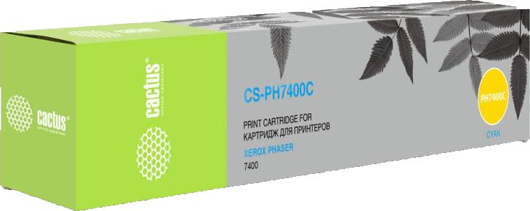 

Картридж CACTUS CS-PH7400C (аналог Xerox 106R01150)