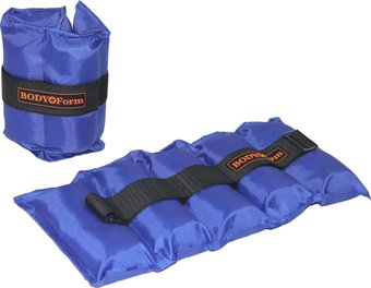 Комплект утяжелителей Body Form BF-WUN01 2x1.2 кг (синий)