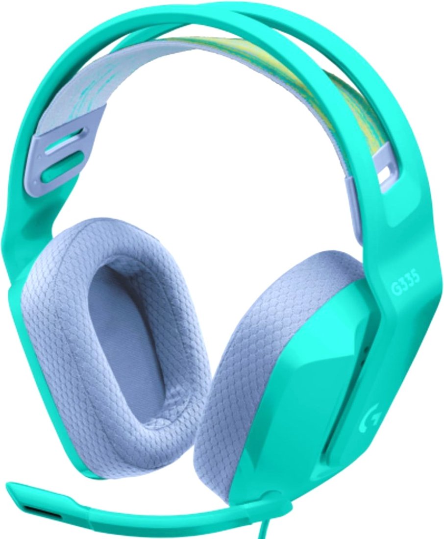 

Наушники Logitech G335 (мятный)