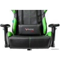 Игровое (геймерское) кресло Zombie Viking 5 Aero (черный/зеленый)