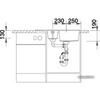 Кухонная мойка Blanco Metra 6 S Compact 513473 (антрацит)