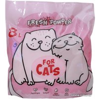 Наполнитель для туалета For Cats Fresh Powder 8 л