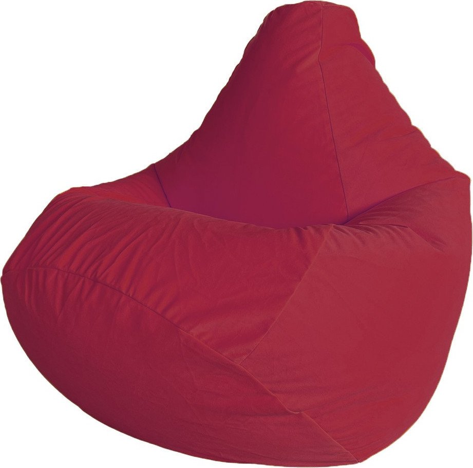 Кресло-мешок Flagman Груша Мега XXXL Г3.5-391 (Simple 47 Crimson)