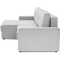 Угловой диван Mio Tesoro Манчестер 292 1.5ек-1.5пф (841 светло-серый)