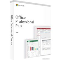 Пакет офисных программ Microsoft Office 2019 Professional Plus (1 ПК, бессрочная лицензия)