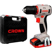 Дрель-шуруповерт Crown CT21091HX-2 BMC (с 2-мя АКБ, кейс)