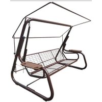 Садовые качели LetoLux Капри (шоколад)