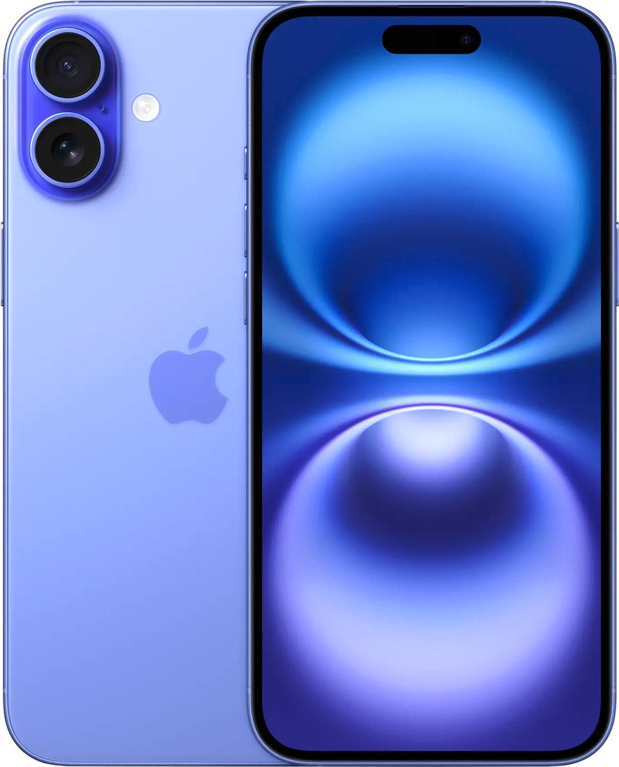 Телефон Apple iPhone 16 Plus Dual SIM 128GB (ультрамарин)