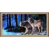 Шашки/нарды Partida Сирия. Волки в лесу rasvolforest60