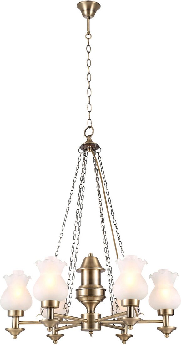 Подвесная люстра Escada Fontana 5085/6 E27*60W Antique Brass