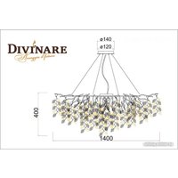 Подвесная люстра Divinare Salice 3136/01 SP-15