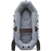 Моторно-гребная лодка Stella S220T (серый)