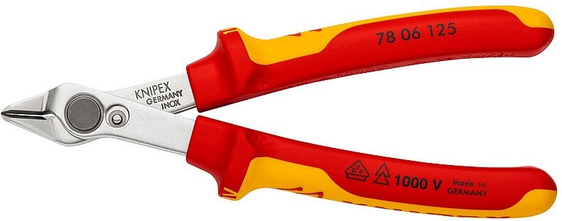 

Кусачки боковые (бокорезы) Knipex 78 06 125