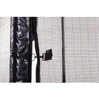 Батут Atlas Sport 312 см - 10ft (с лестницей, внутренняя сетка, синий)