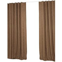 Комплект штор Delfa СШД-050 Flowers Shinil/451 (160x250, темный песок)