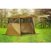 Кемпинговая палатка Higashi Pyramid Camp Olive Кухня-шатер 03462