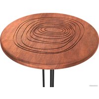 Журнальный столик Sheffilton SHT-CT44-3/H43 (кариф/черный муар)