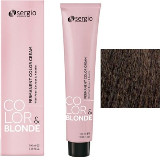 

Крем-краска для волос Sergio Professional Color&Blonde 7.00 средне-русый интенсивный