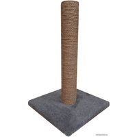 Когтеточка Cat House Столбик 0.5 (джут серый)