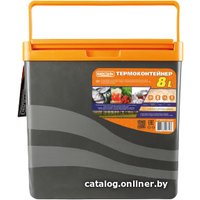 Термобокс БИОСТАЛЬ CB-G 8л (черный/оранжевый)