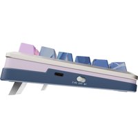 Клавиатура Redragon Flekact Pro (белый/сиреневый/синий)