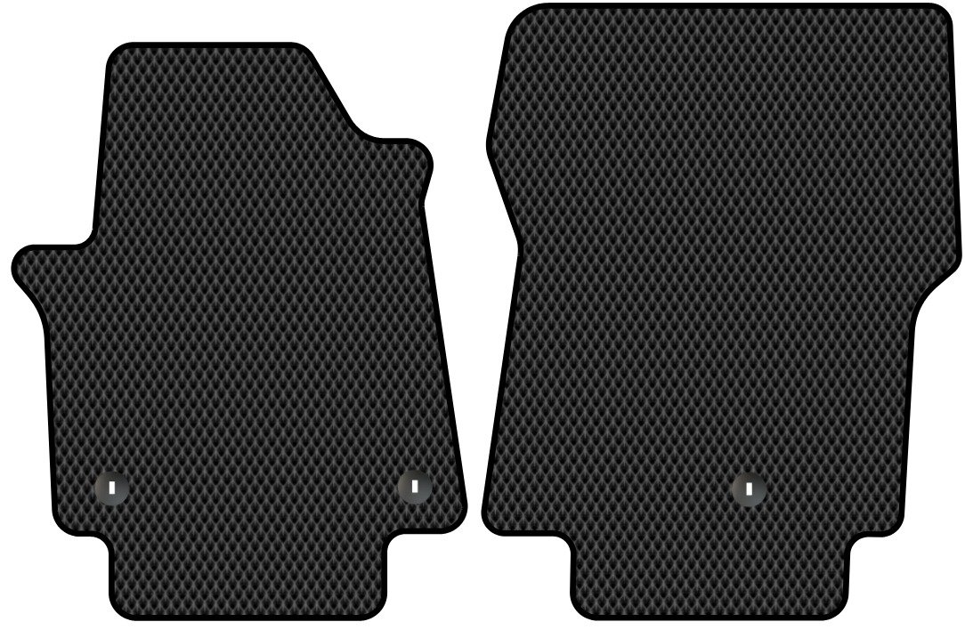 

Комплект ковриков для авто Alicosta Hyundai Staria (грузовой фургон) 2021 - Н.В. (черный, ромб)