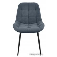 Стул Гальваник Флоренция (ткань, черный муар/catania steel)