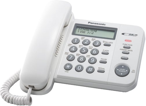 

Проводной телефон Panasonic KX-TS2356RUW (белый)