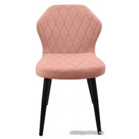 Стул Гальваник Бергамо (эмаль черный муар/Catania Coral)
