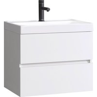  Belux Тумба под умывальник Тоскана НП 60-02 (1, белый глянцевый)