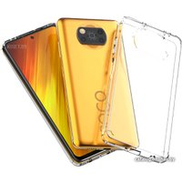 Чехол для телефона KST для Xiaomi Poco X3/Poco X3 Pro (прозрачный)